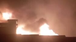 Api mengamuk di desa Serdang 400  rumah ludes terbakar