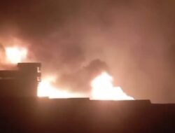 Api mengamuk di desa Serdang 400  rumah ludes terbakar